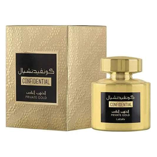 parfum Confidential Private Gold de Lattafa 100ml LATTAFA